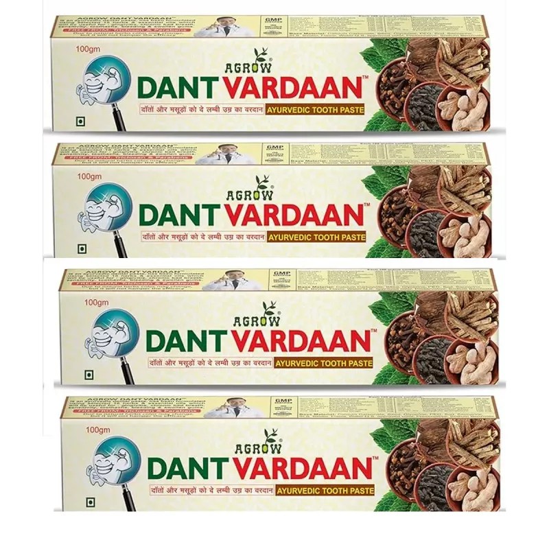 Agrow Dant Vardaan (100g, Pack of 4)