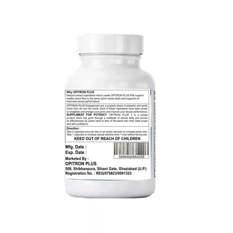 Opitron Plus For Male Climax Intensity (60caps)