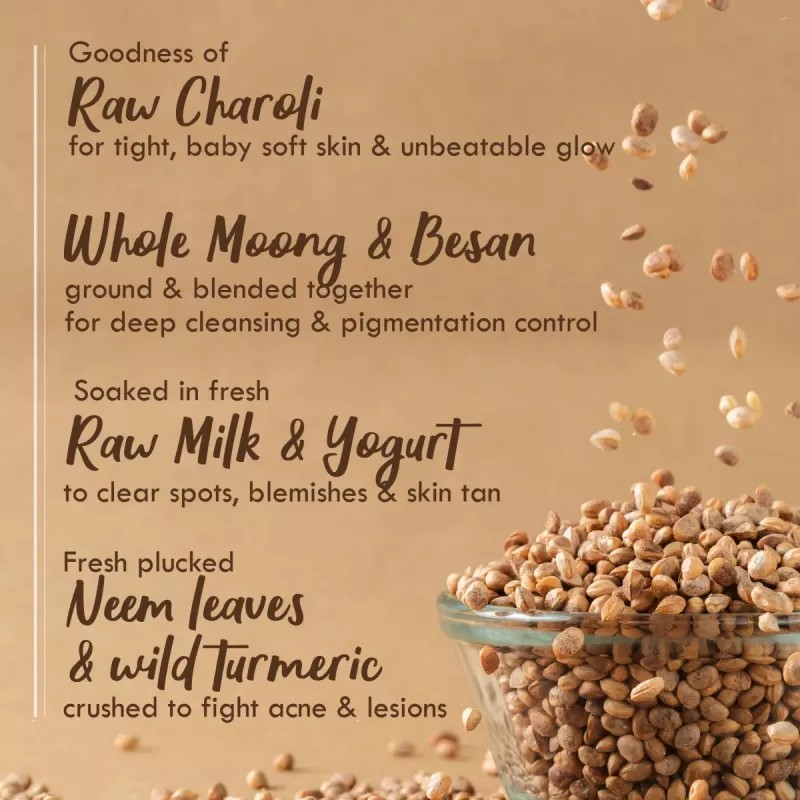 Nat Habit Fresh Daily Ubtan Face Pack Delicate Rose (40g, Pack of 2)