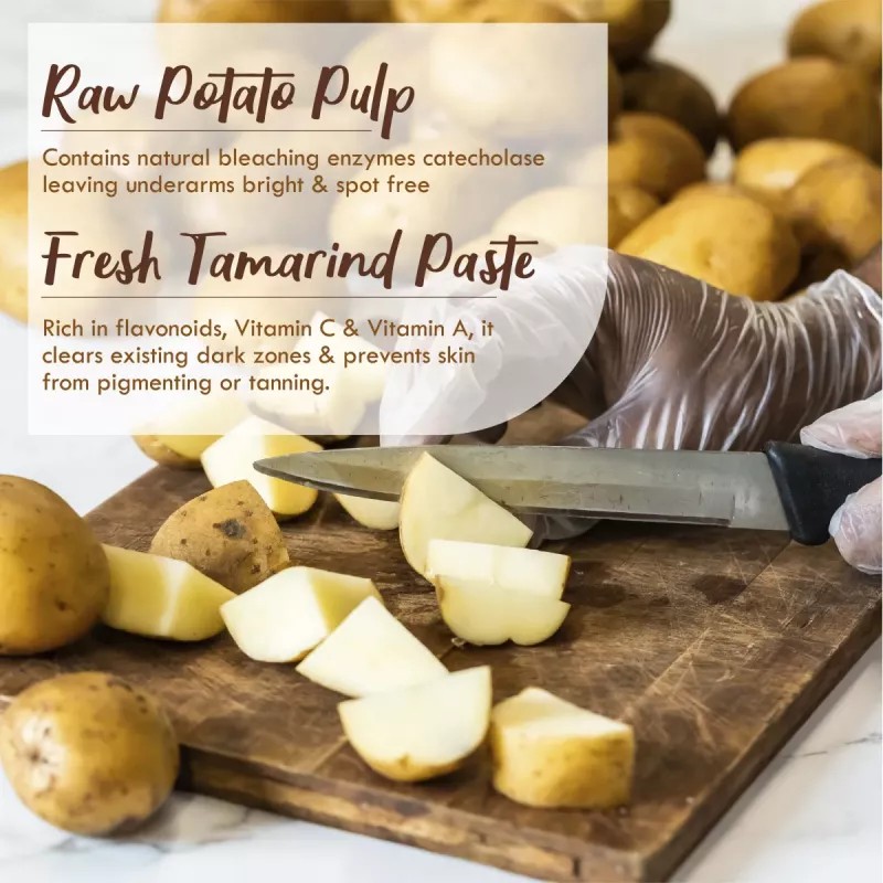 Nat Habit Fresh Daily Underarm Ubtan Raw Potato (40g)