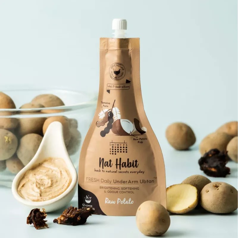 Nat Habit Fresh Daily Underarm Ubtan Raw Potato (40g)