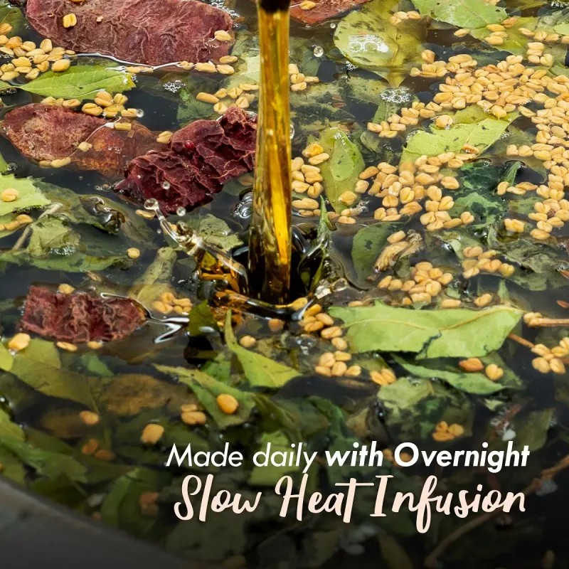 Nat Habit Fresh Hair Nutrimask 5-Oil Hibiscus Fuse (40g, Pack of 3)