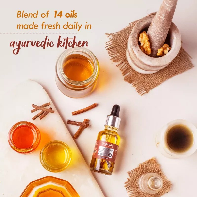 Nat Habit Pure Mukhalaya Facial Oil Patchouli Manjistha (30ml)