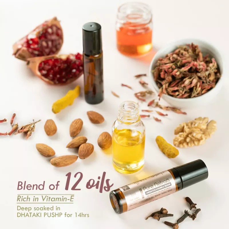 Nat Habit Pure Netraa Under Eye Vitamin-E Serum (9.2ml)