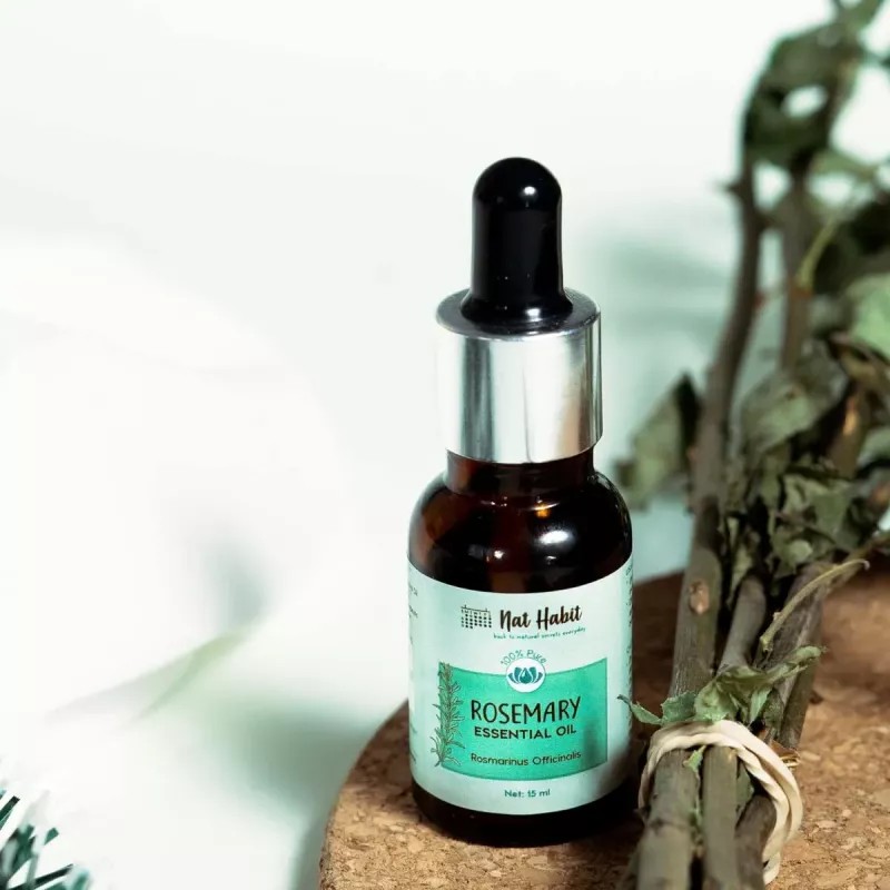 Nat Habit Rosemary Essential Oil (15ml)