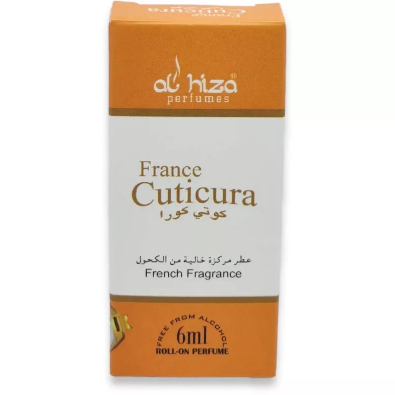Al Hiza Perfumes Cuticura Roll-on Perfume Free From Alcohol (6ml, Pack of 6)