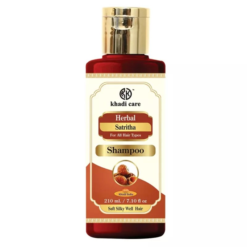 Khadi Care Herbal Satritha Shampoo (210ml)