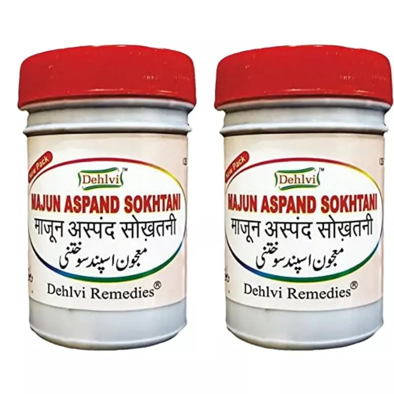 Dehlvi Majun Aspand Sokhtani (125g, Pack of 2)