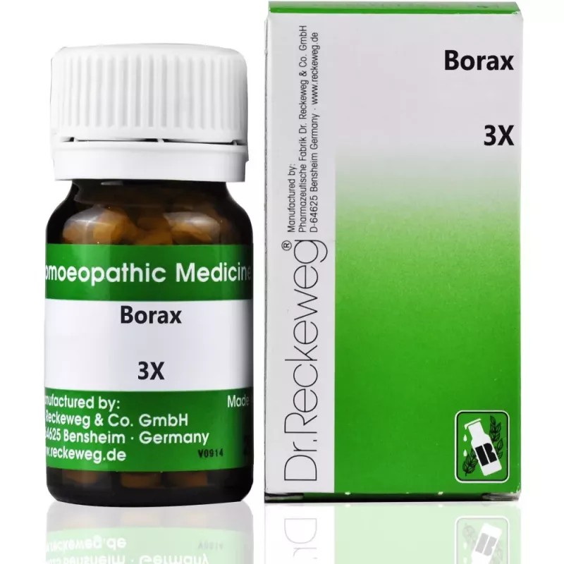 Dr Reckeweg Borax 3X (20g)