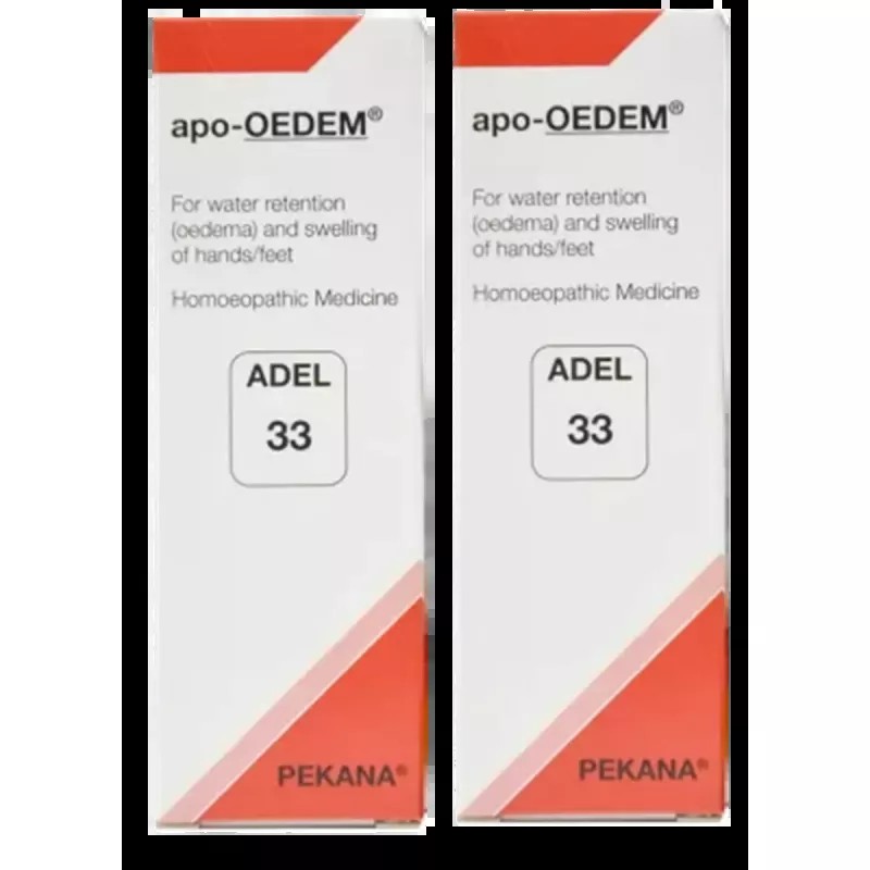 Adel Pekana Adel 33 (Apo-Oedem) (20ml, Pack of 2)