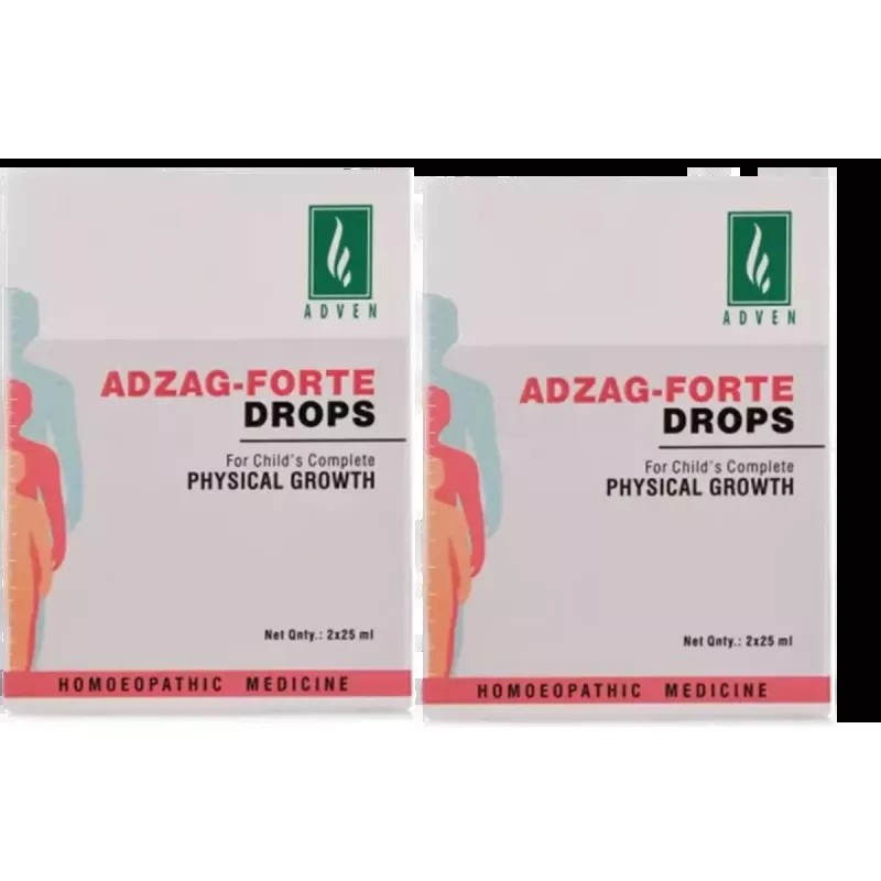 Adven Adzag Forte Drops (50ml, Pack of 2)
