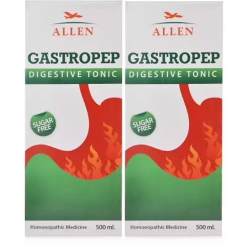 Allen Gastropep Digestive Tonic (Sugar Free) (500ml, Pack of 2)