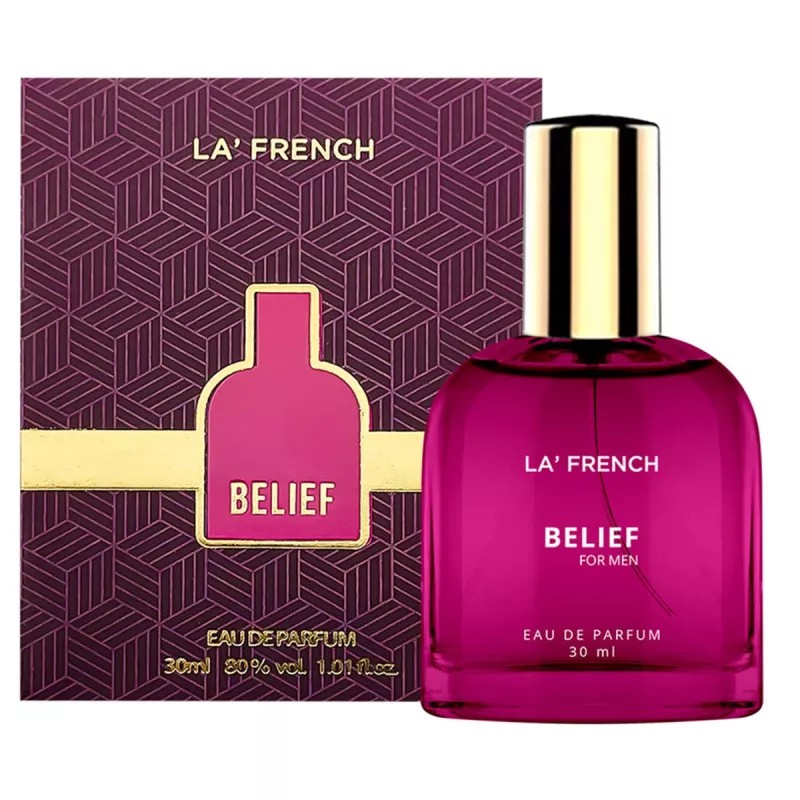 LA French Belief & Hitched For Men & Women Eau De Parfum (30ml Each) (1Pack)