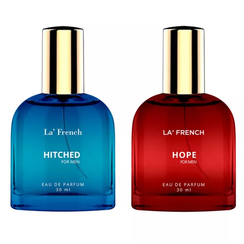 LA French Hitched & Hope For Men Eau De Parfum (30ml Each) (1Pack)