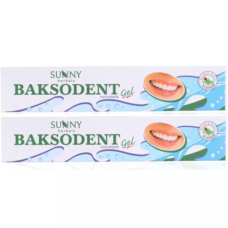Bakson Baksodent Gel (100g, Pack of 2)