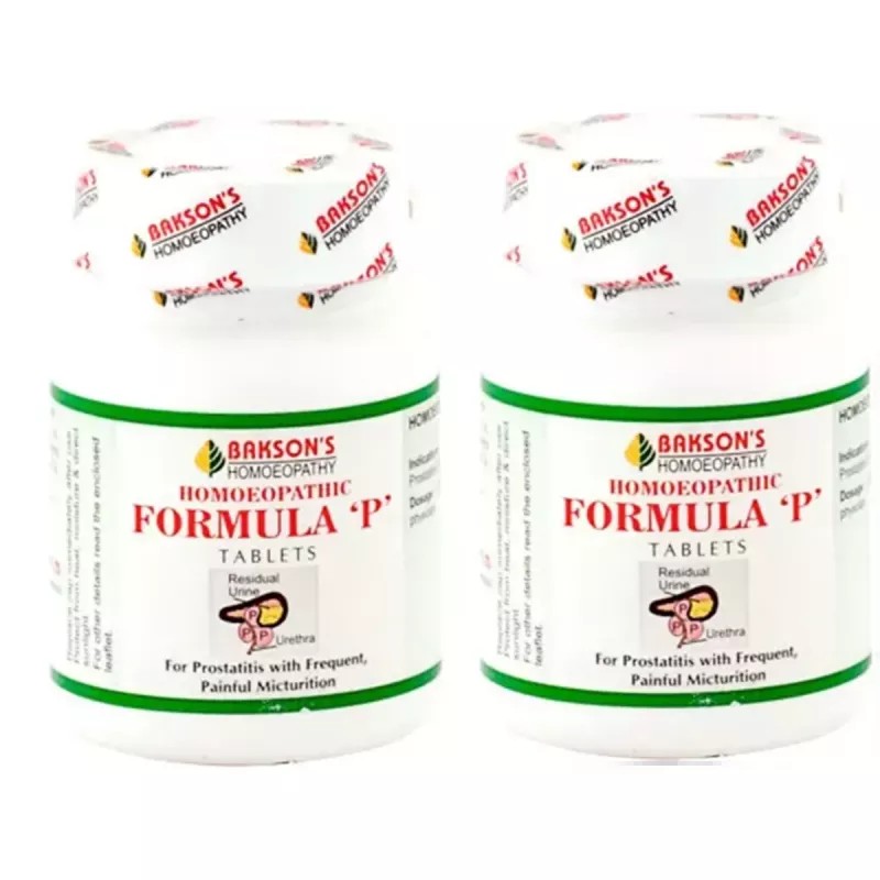 Bakson Formula P Tablets (75tab, Pack of 2)