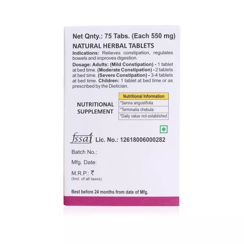 Bakson Laxat Aid Tablet (75tab, Pack of 2)