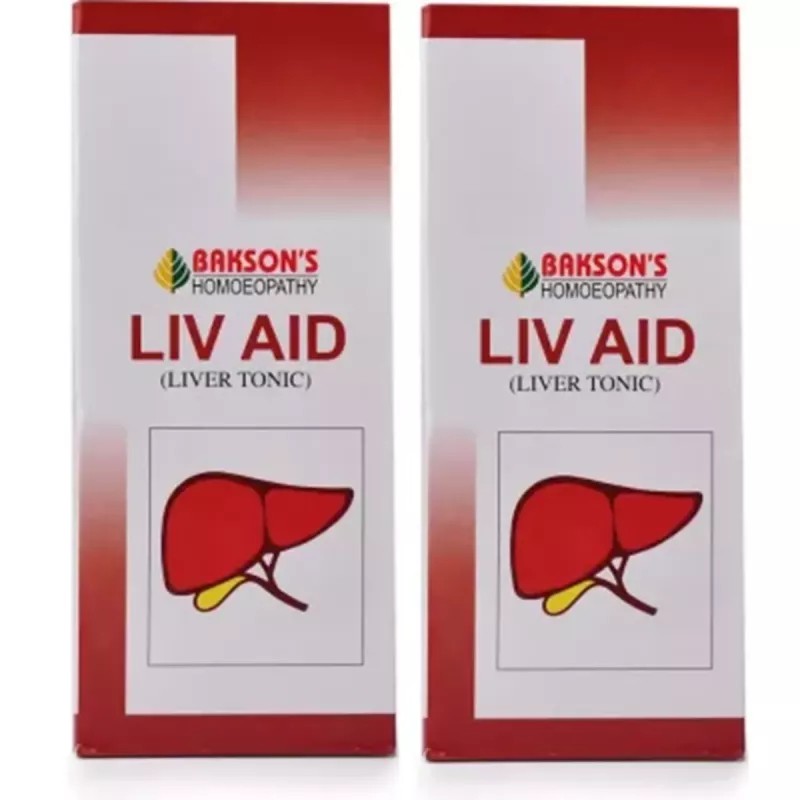 Bakson Liv Aid Syrup (200ml, Pack of 2)