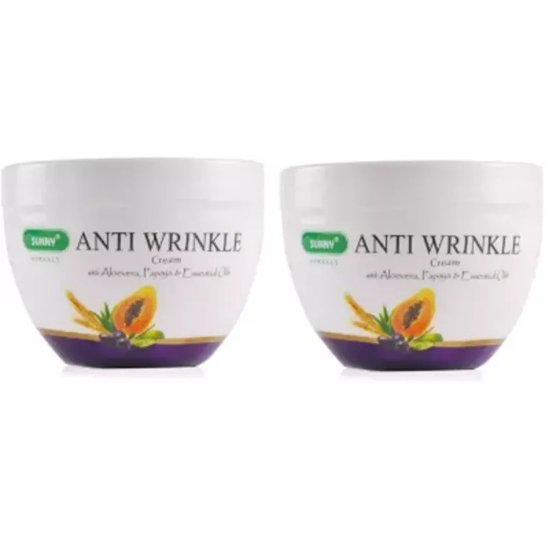 Bakson Sunny Anti Wrinkle Cream (125g, Pack of 2)