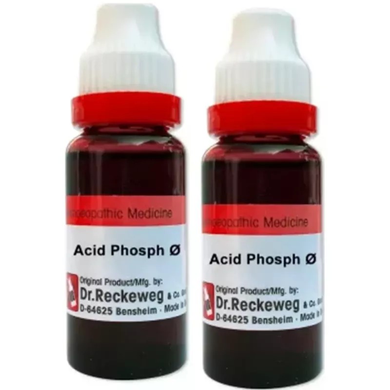 Dr Reckeweg Acid Phosphoricum 1X (Q) (20ml, Pack of 2)
