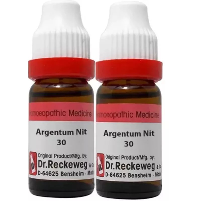 Dr Reckeweg Argentum Nitricum 30 CH (11ml, Pack of 2)