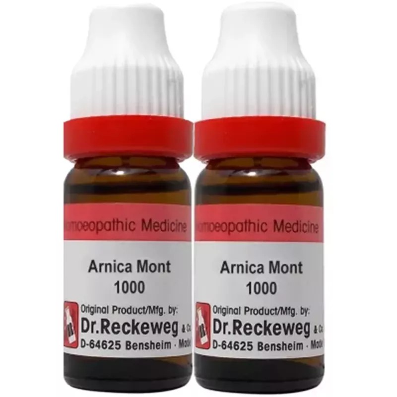 Dr Reckeweg Arnica Montana 1M (1000 CH) (11ml, Pack of 2)