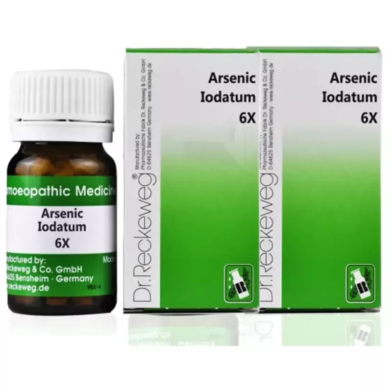 Dr Reckeweg Arsenic Iodatum 6X (20g, Pack of 2)