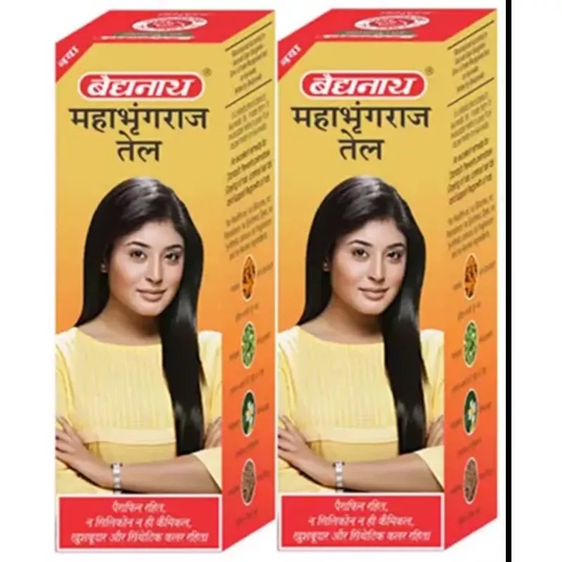 Baidyanath Mahabhringraj Tail (50ml, Pack of 2)