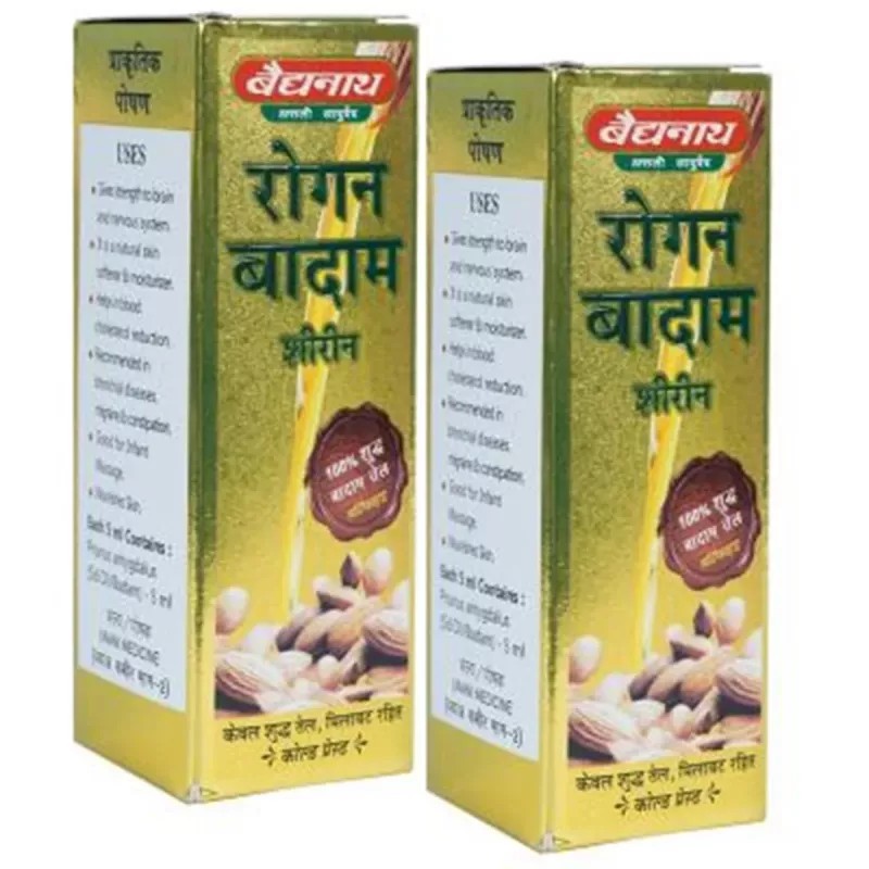 Baidyanath Rogan Badam Shirin (50ml, Pack of 2)