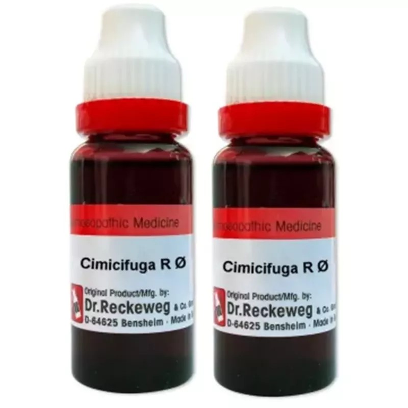 Dr Reckeweg Cimicifuga Racemosa 1X (Q) (20ml, Pack of 2)