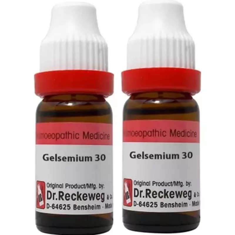 Dr Reckeweg Gelsemium Sempervirens 30 CH (11ml, Pack of 2)
