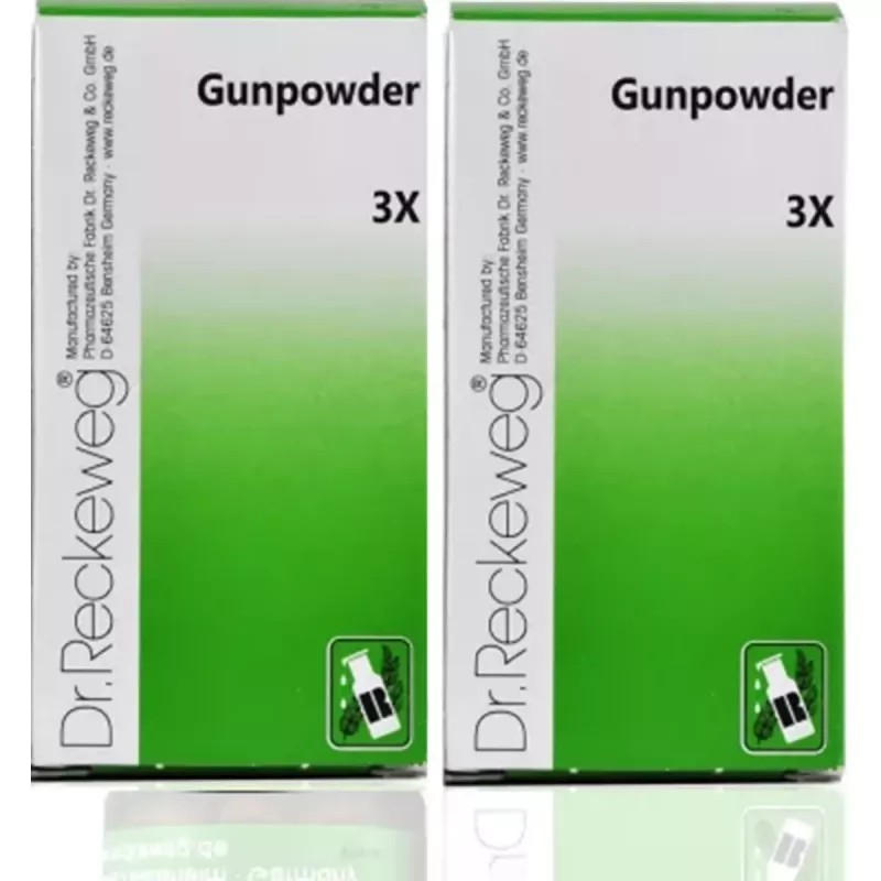 Dr Reckeweg Gunpowder 3X (20g, Pack of 2)