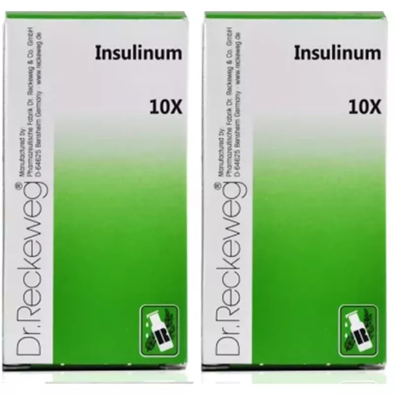 Dr Reckeweg Insulinum 10X (20g, Pack of 2)