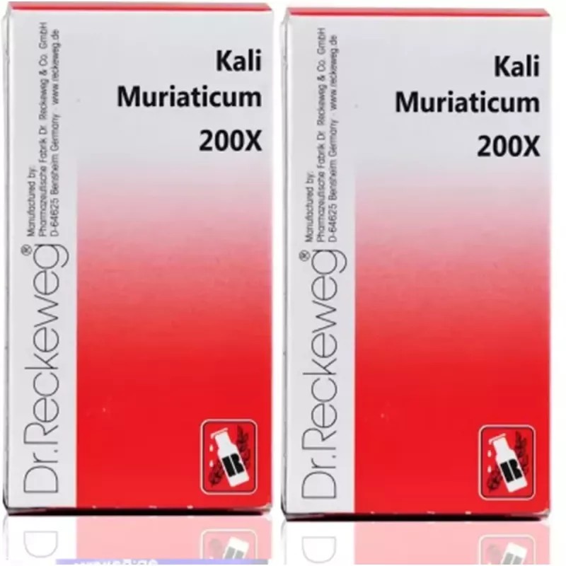 Dr Reckeweg Kali Muriaticum 200X (20g, Pack of 2)