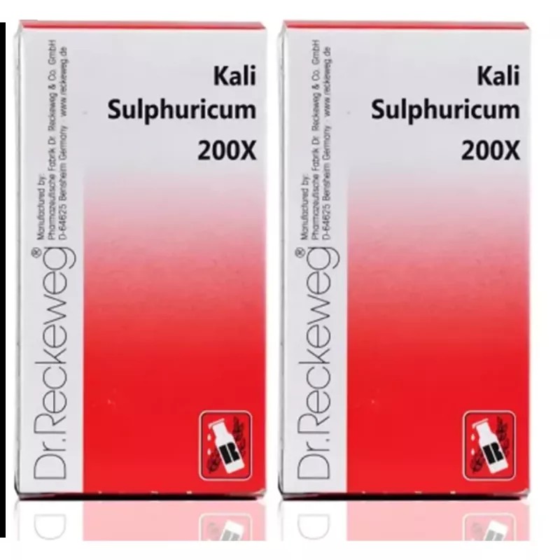 Dr Reckeweg Kali Sulphuricum 200X (20g, Pack of 2)