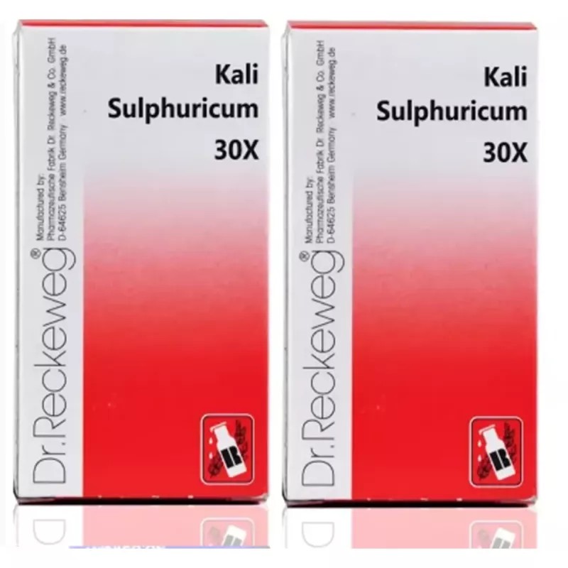 Dr Reckeweg Kali Sulphuricum 30X (20g, Pack of 2)