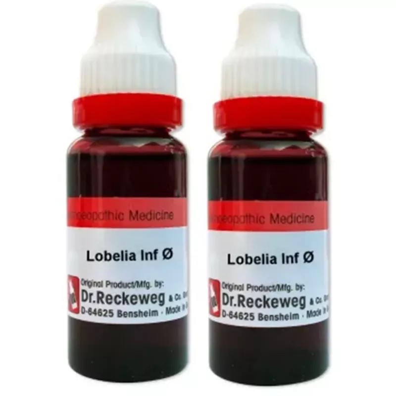 Dr Reckeweg Lobelia Inflata 1X (Q) (20ml, Pack of 2)