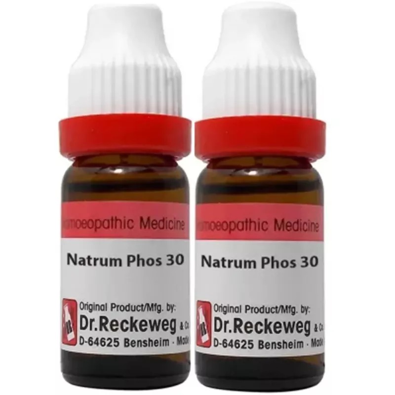 Dr Reckeweg Natrum Phosphoricum 30 CH (11ml, Pack of 2)
