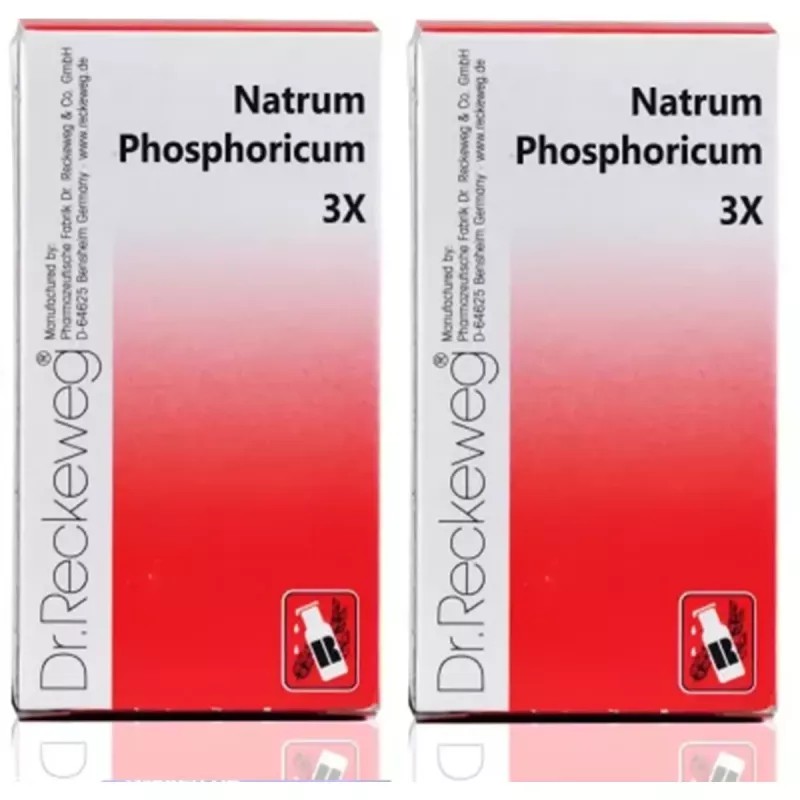 Dr Reckeweg Natrum Phosphoricum 3X (20g, Pack of 2)