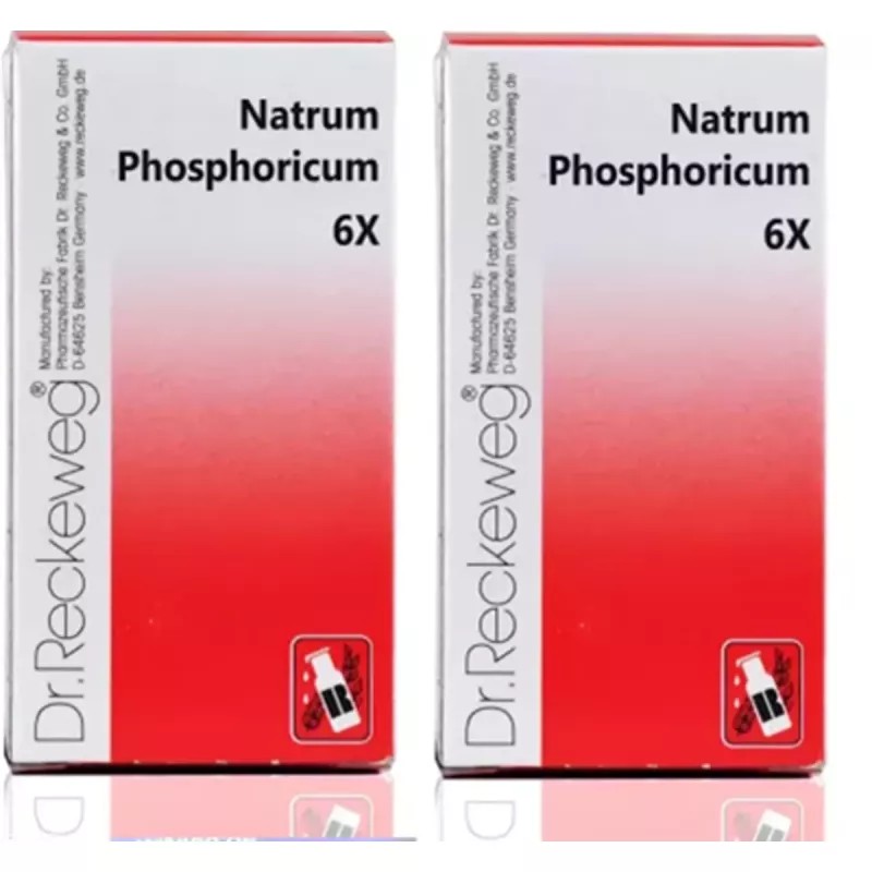Dr Reckeweg Natrum Phosphoricum 6X (20g, Pack of 2)