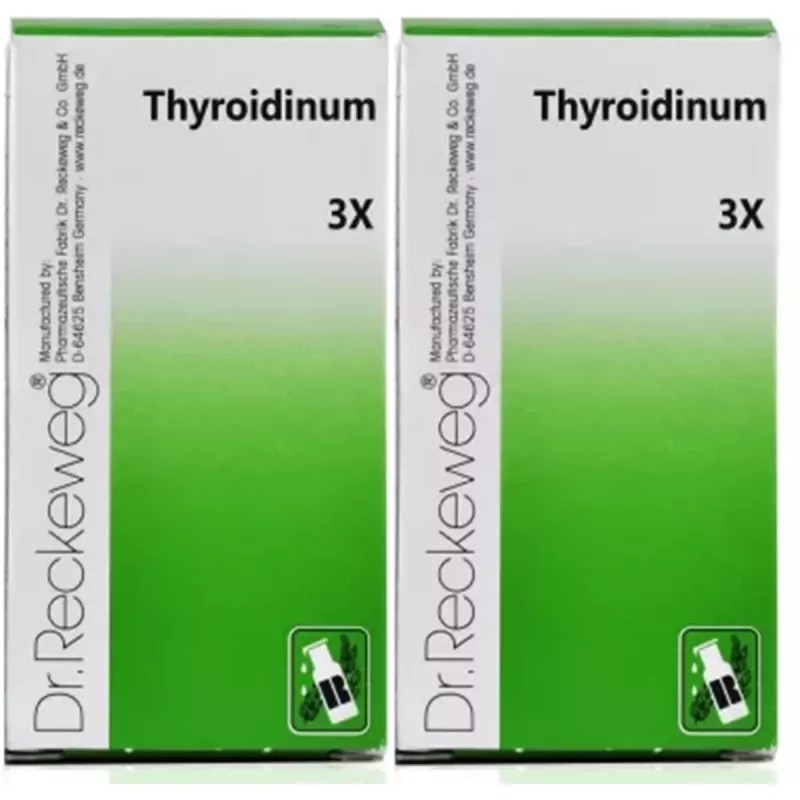 Dr Reckeweg Thyroidinum 3X (20g, Pack of 2)