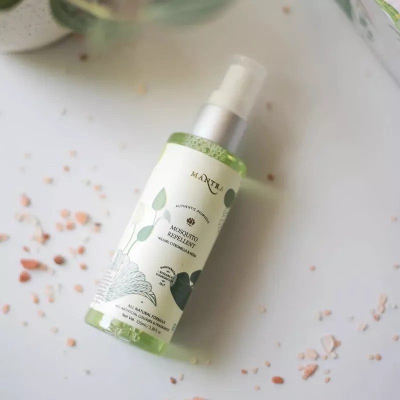 Mantra Herbal Mosquito Repellent (Nilgiri, Citronella & Neem)-Sls, Sles, Parabens, Paraffin Free (1Box, Pack of 2)