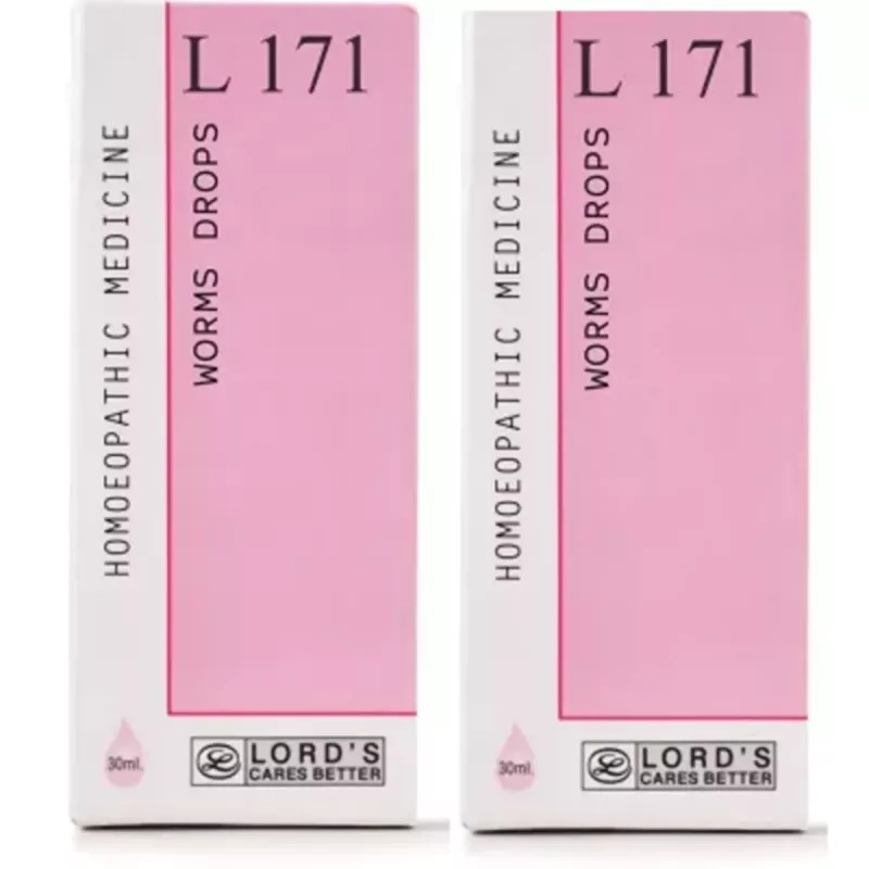 Lords L 171 Worms Drops (30ml, Pack of 2)