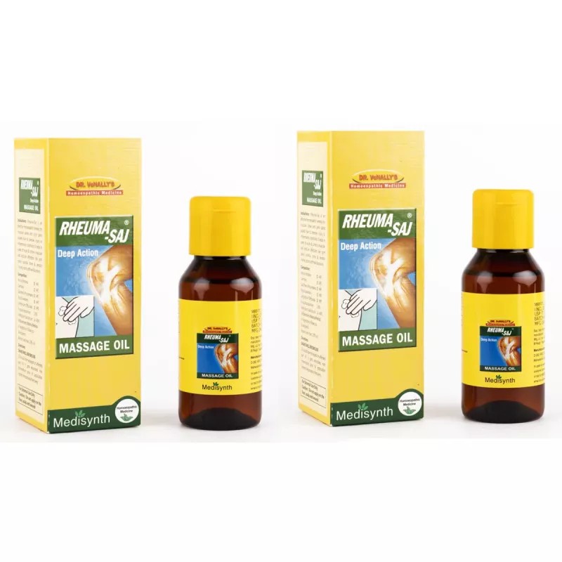 Medisynth Rheumasaj Oil (60ml, Pack of 2)