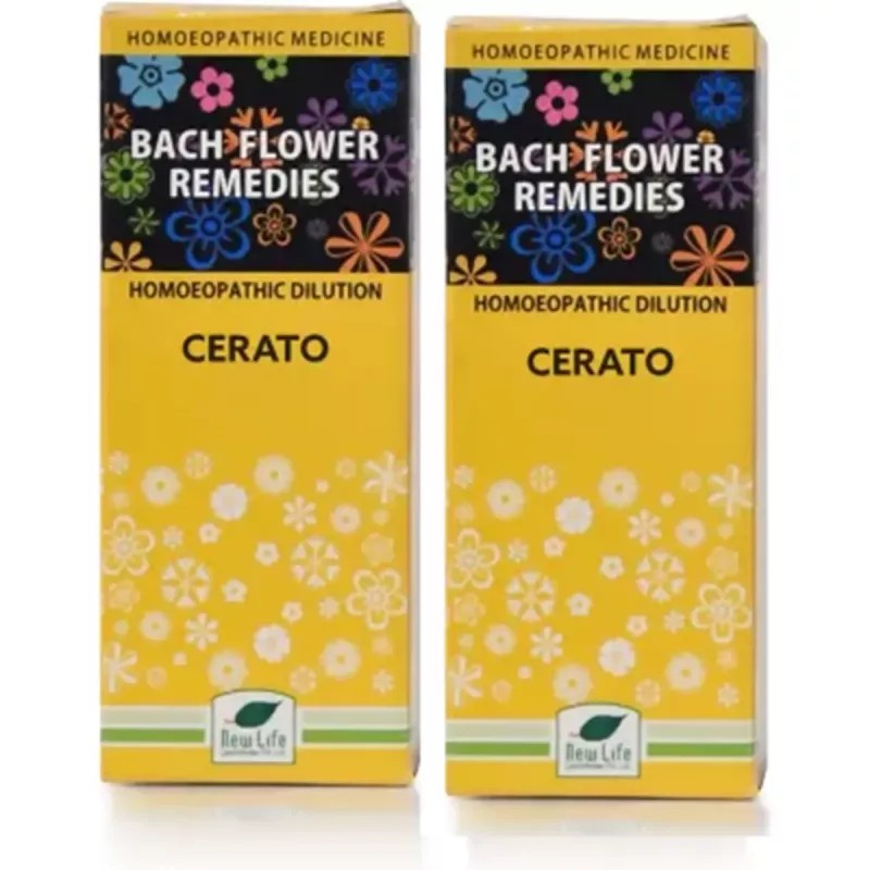 New Life Bach Flower Cerato (30ml, Pack of 2)