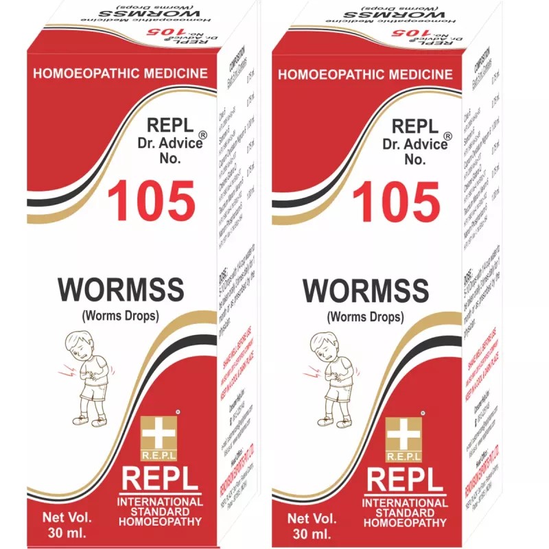 REPL Dr. Advice No 105 (Wormss) (30ml, Pack of 2)