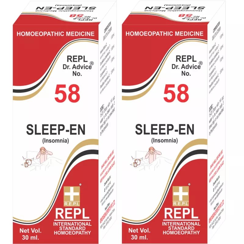 REPL Dr. Advice No 58 (Sleep-En) (30ml, Pack of 2)