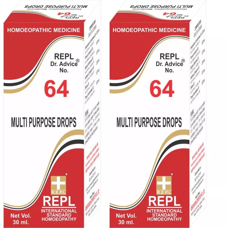 REPL Dr. Advice No 64 (Multi Purpose Drops) (30ml, Pack of 2)