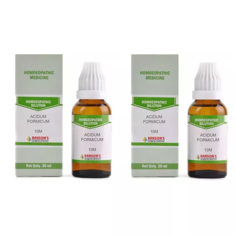 Bakson Acidum Formicum 10M CH (30ml, Pack of 2)