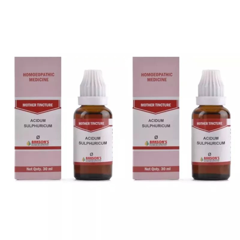 Bakson Acidum Sulphuricum 1X (Q) (30ml, Pack of 2)
